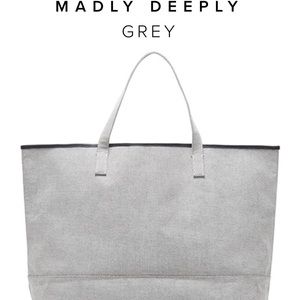 India Hicks Madly Deeply large Grey bag